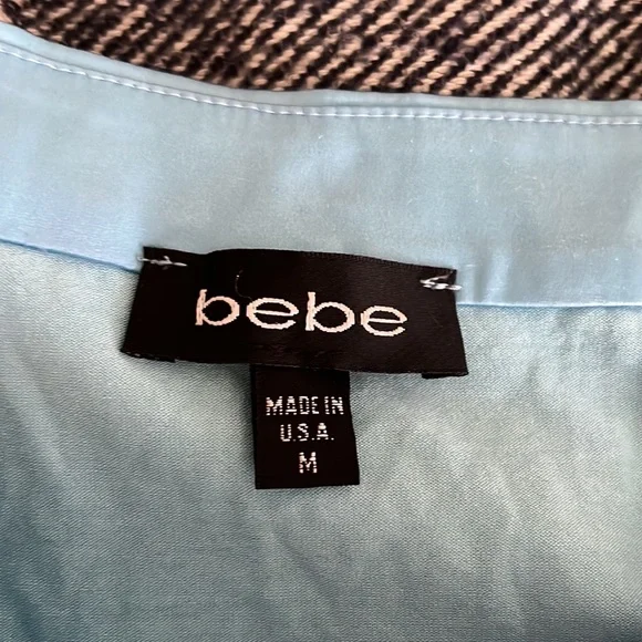 Bebe Ruched Tank Top Size M - Picture 6 of 8